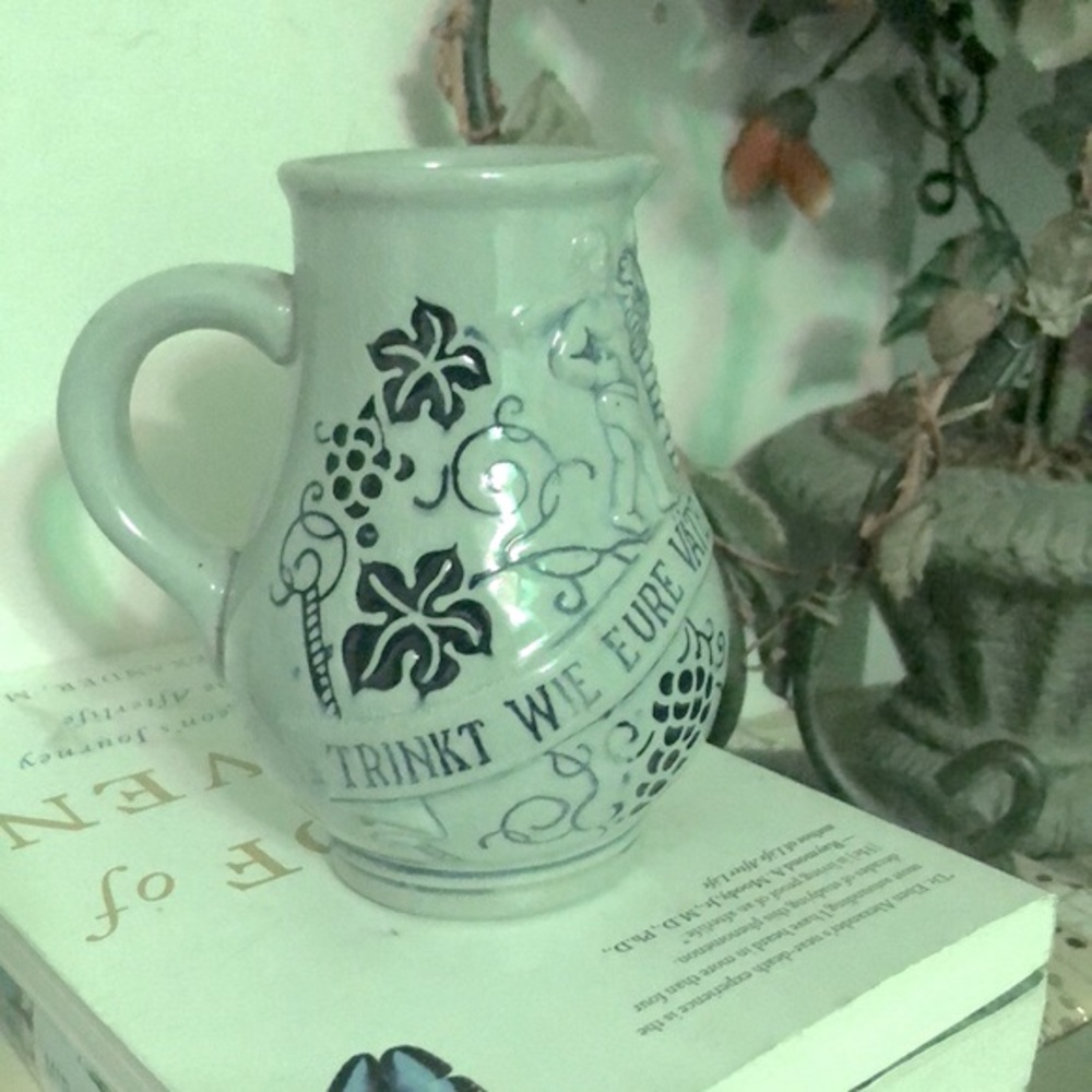 Pretty decor German Creamer or Decor piece - Picture 1 of 5
